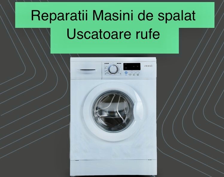 Reparatii Mașini de Spălat, Uscătoare, Vase și Cuptoare