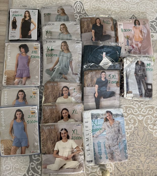 Турецкие пижамы со скидкой 90%