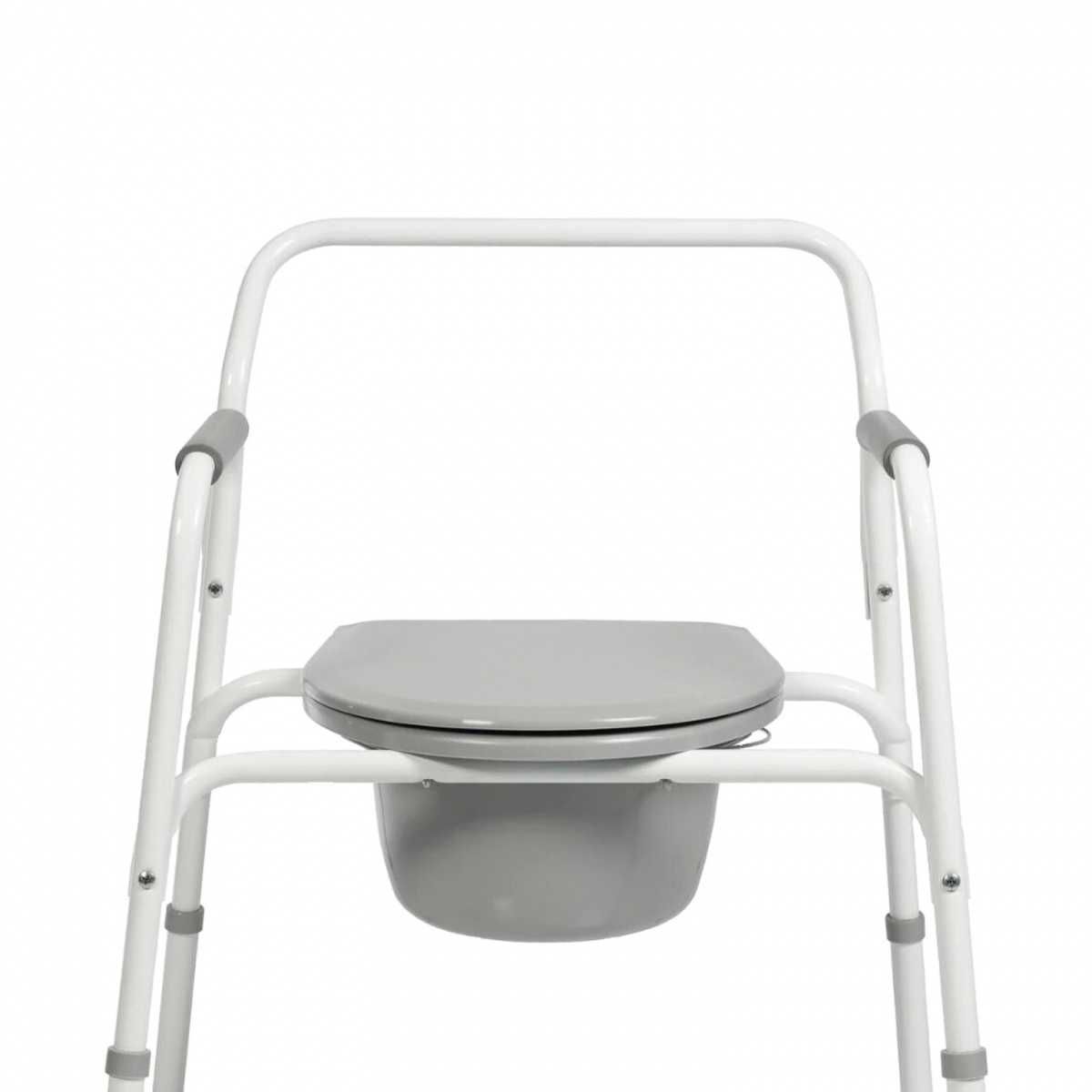 Кресло-туалет с санитарным оснащением (DS1S) (Стандарт, Белый)