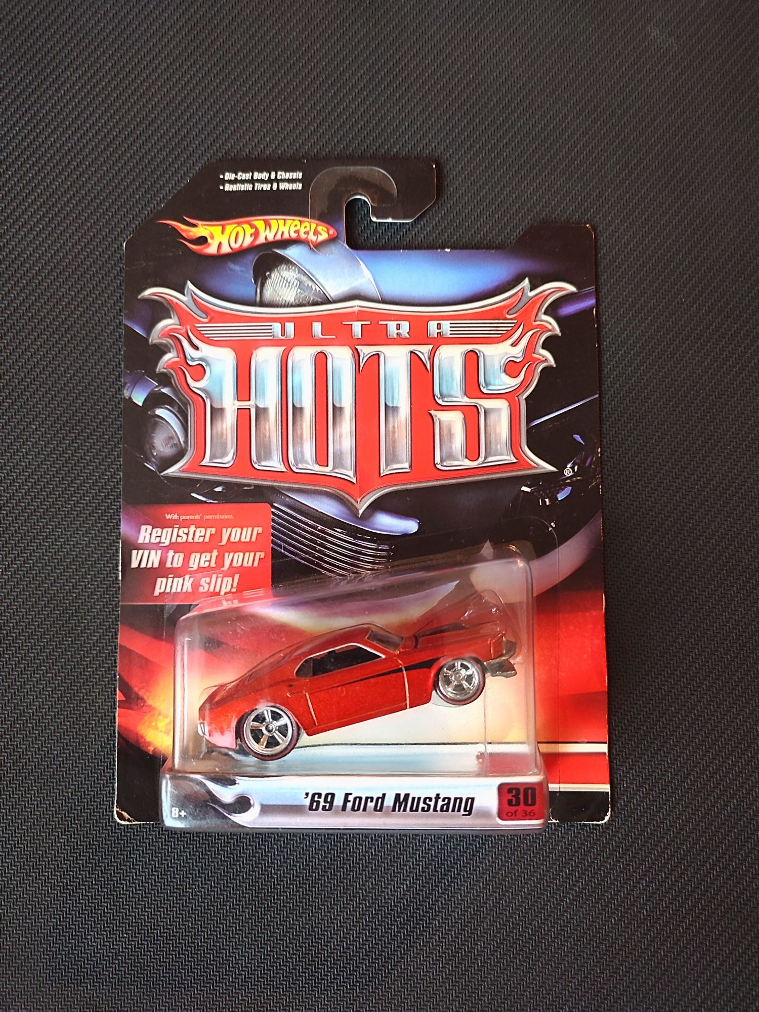 Hot Wheels premium '69 Ford Mustang