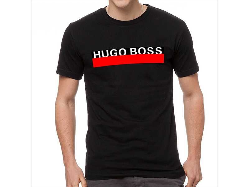 Тениски HUGO BOSS принт Нови модели!