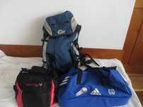 Спортен сак Adidas и Columbia 300 туристическа  раница Lowe Alpine
