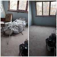 Хамалски услуги почистване чистене извозване изхвърляне тавани мазета