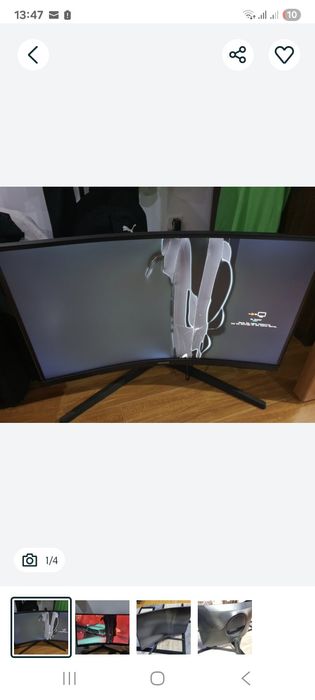 Monitor curbat Samsung Odyssey g5