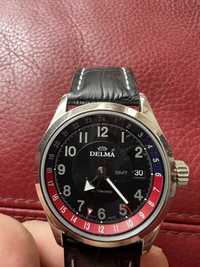 Delma Aero Pioneer Automatic Watch, Black, 45 mm