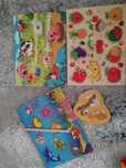 Lot puzzle incastru lemn