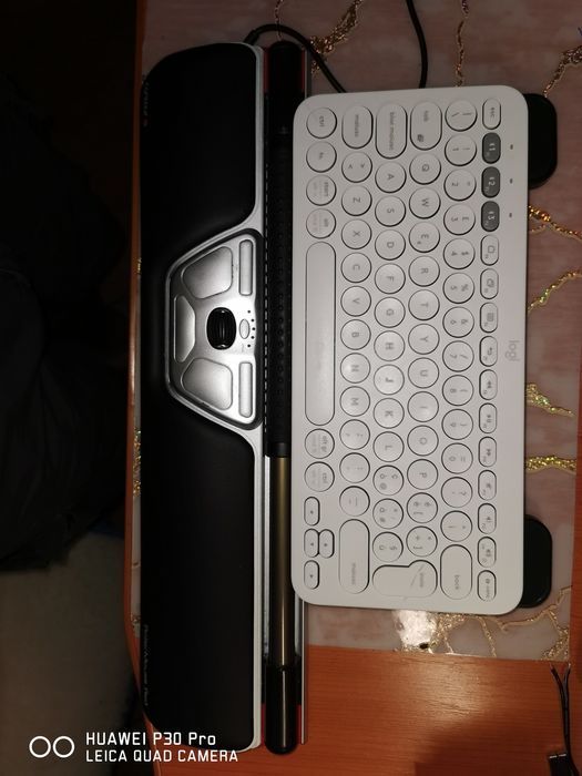 Rollermouse Red și Pro 3 Logitech k380 Bluetooth