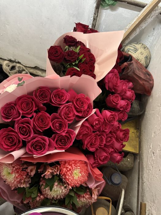 продаю свежие цветы по 5000