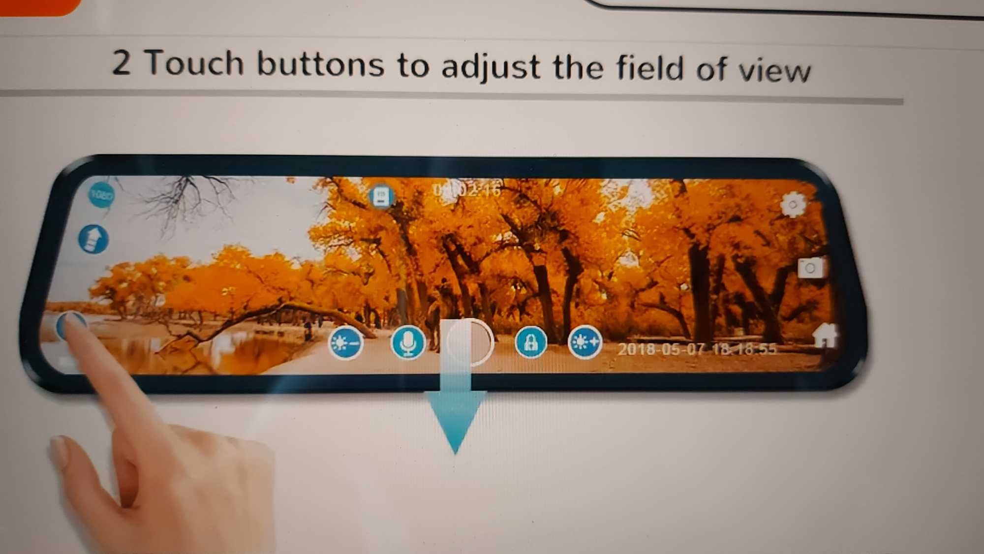 ADDKEY Camera/ Зеркало-видеорегистратор