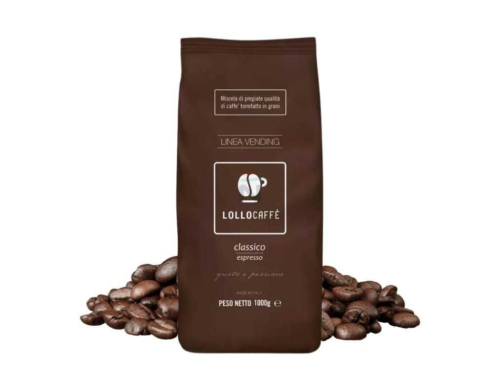 кафе зърна LOLLOCAFFE пакет 1кг granbar/vending внос Италия видове