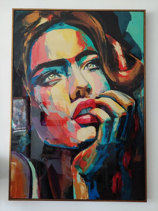 Tablou portret femeie