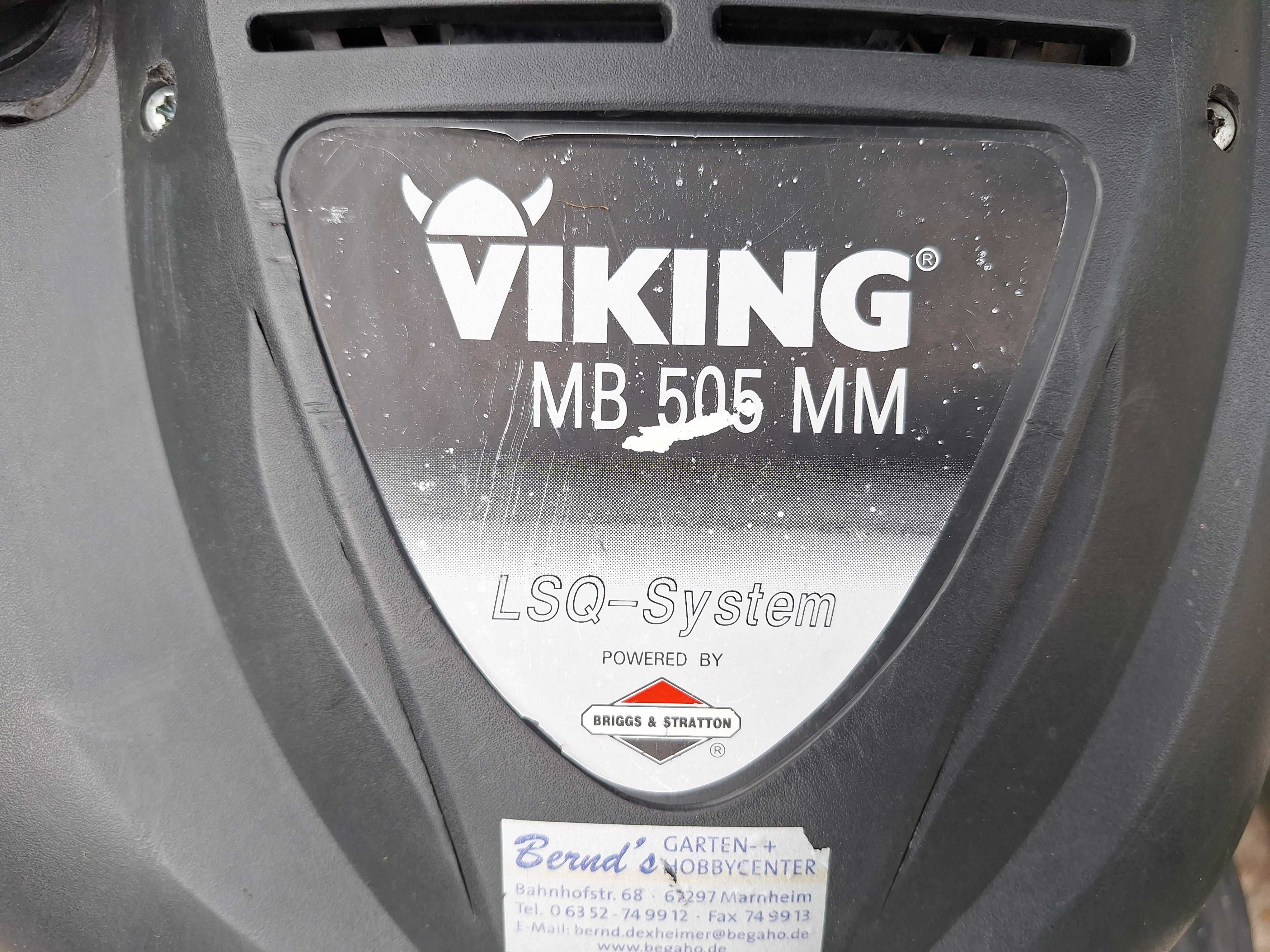 Косачка Viking Briggs и Mag Briggs  самоходна мулчираща с кош