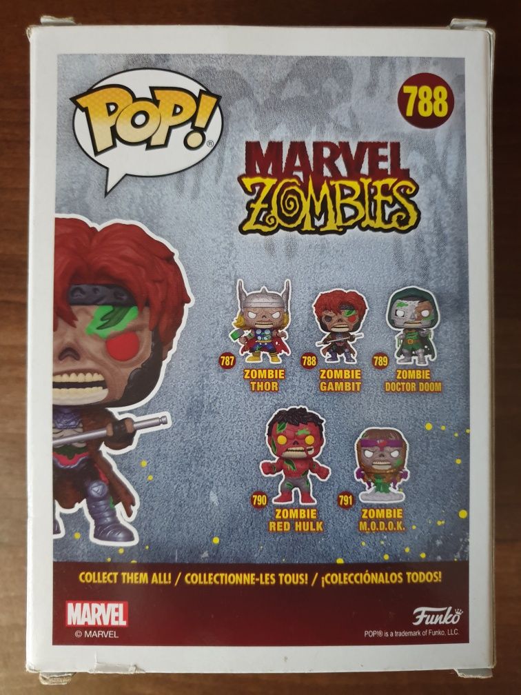 Funko Pop Marvel Zombies Zombie Gambit #788
