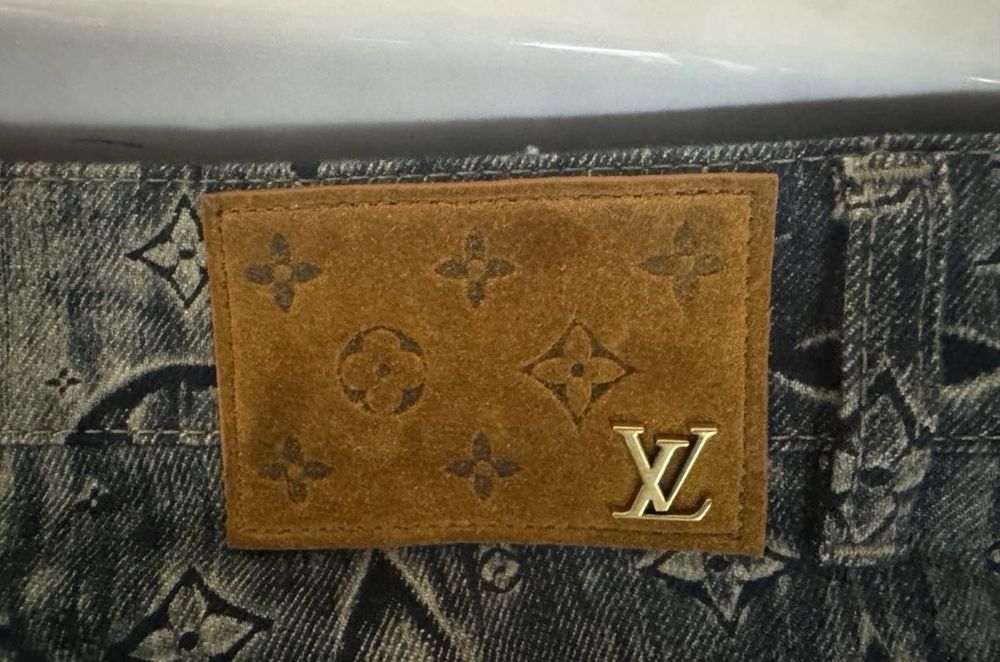 New Louis Vuitton Men’s Jeans- MONOGRAM TAILORED DENIM PANTS размер 52