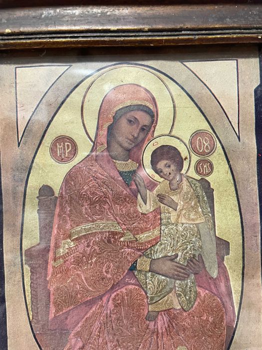 icoana veche deosebita icoana veche dim lat 25 cm lung 31 cm icoana