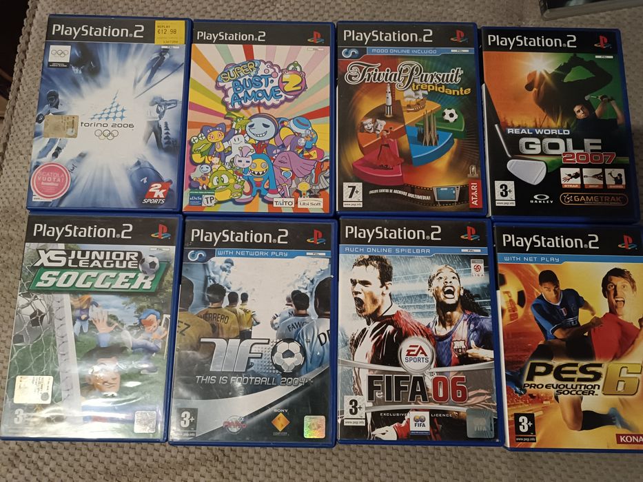 Joc PlayStation 2 PS2 PS2, FIFA, PES, Golf, Biliard, poker etc