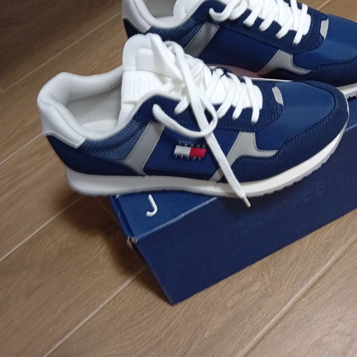Pantofi sport adidasi tommy hilfiger marime 42 jeans