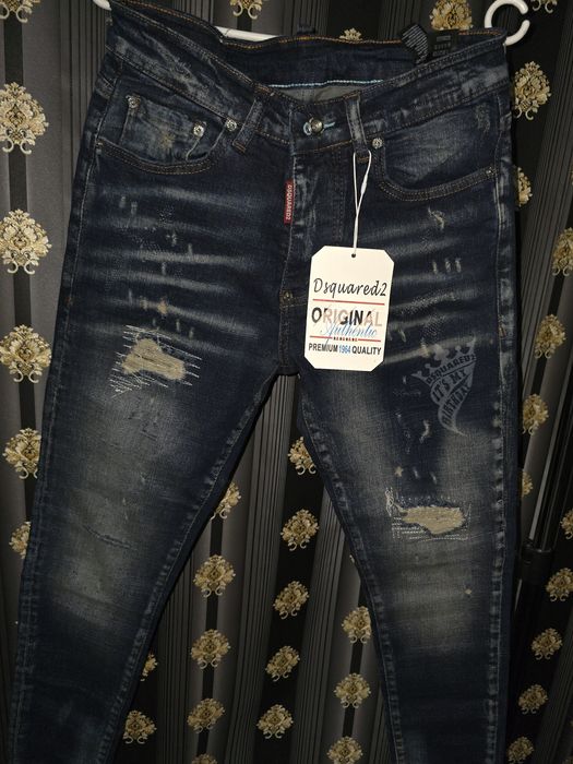 Blugi icon dsquared2 barbati - Model nou