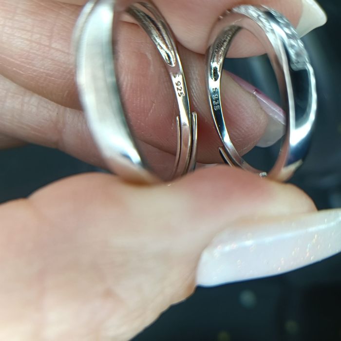 Set Inele de Cuplu din Argint 925 – Elegant, Simbol al Iubirii, Model