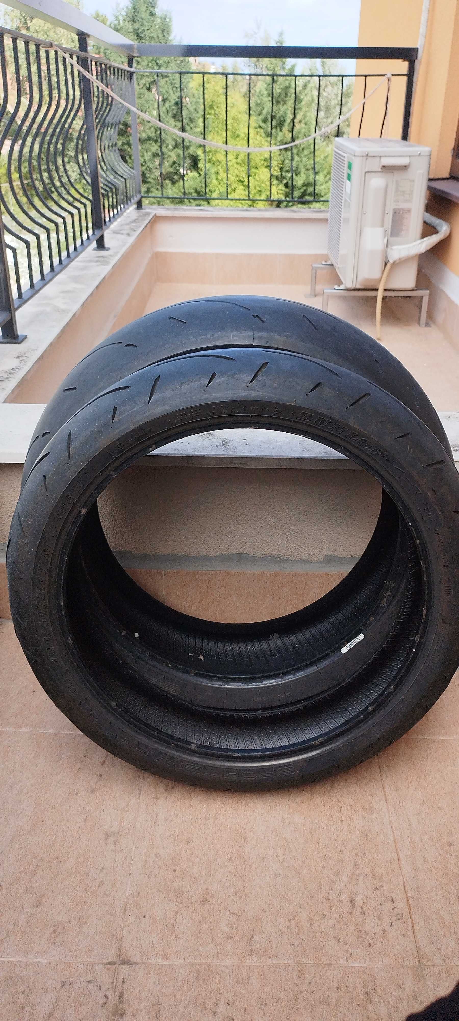 Гума dunlop sportsmart2 120/70/17  dot 1119