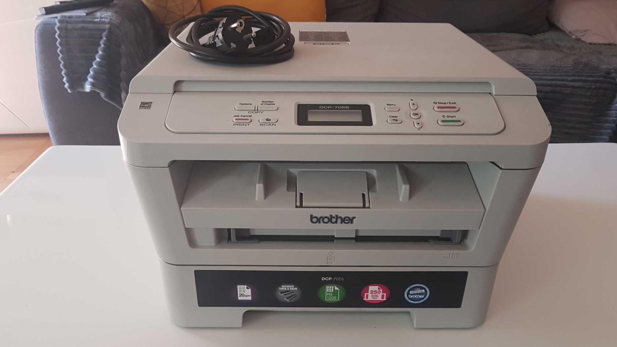 Принтер Brother DCP-7055 Laser All-in-One