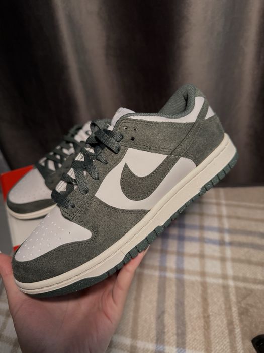 Кеды Nike Dunk зеленые