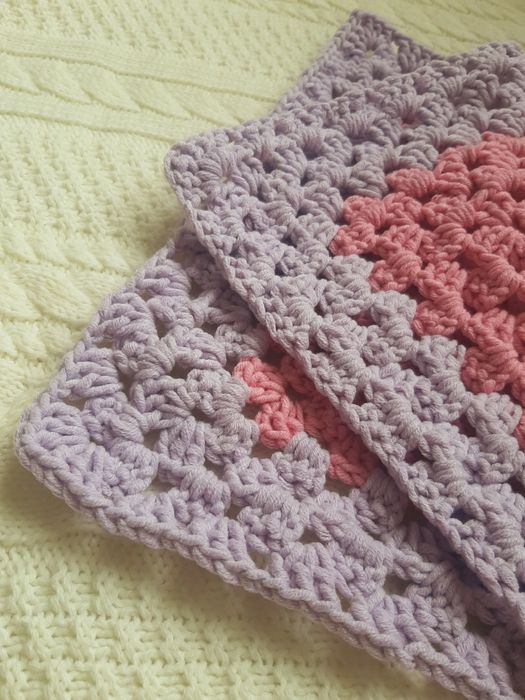 Вязанные декоративные салфетки