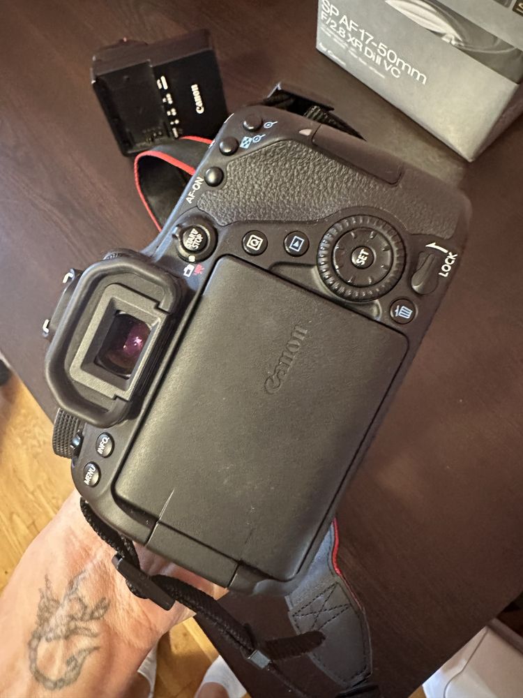 Canon EOS 80D и обектив Tamron AF 17-50 mm