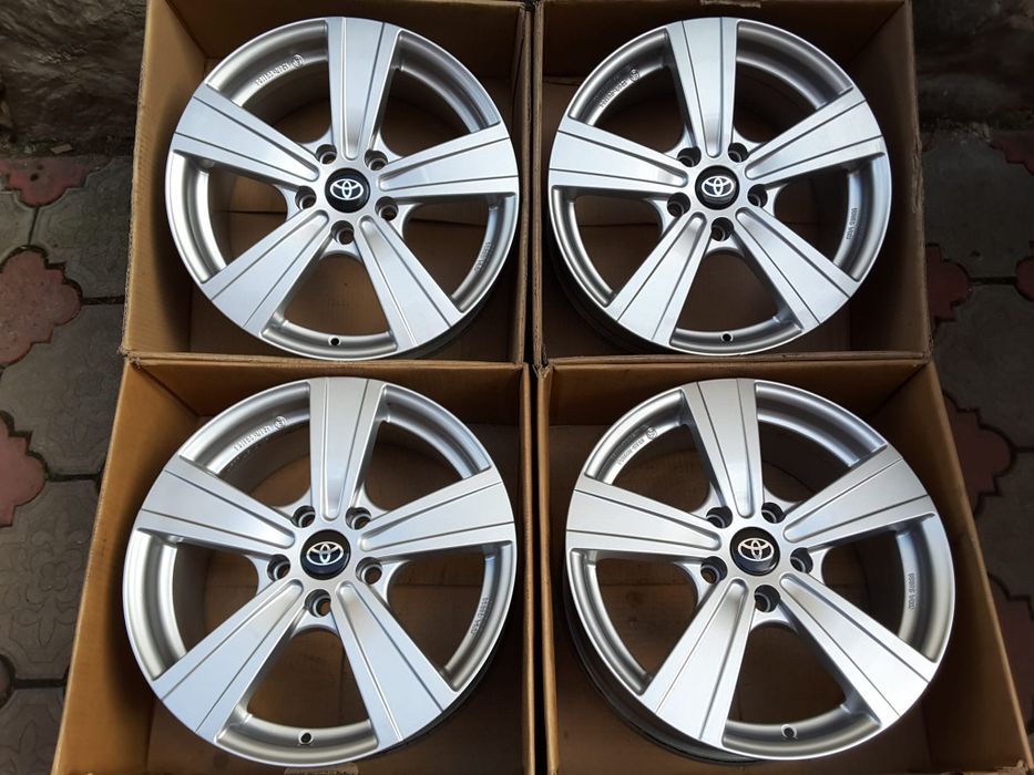 jante aliaj 17; 5x114,3; Toyota C-hr chr, Yaris Cross, Corolla Cross