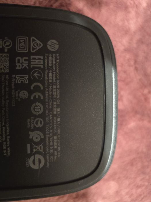 Ocazie: Thunderbolt docking station HP G4 combo 280W