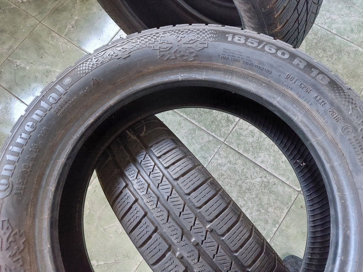 2 anvelope 185/60 R16 Continental runflat