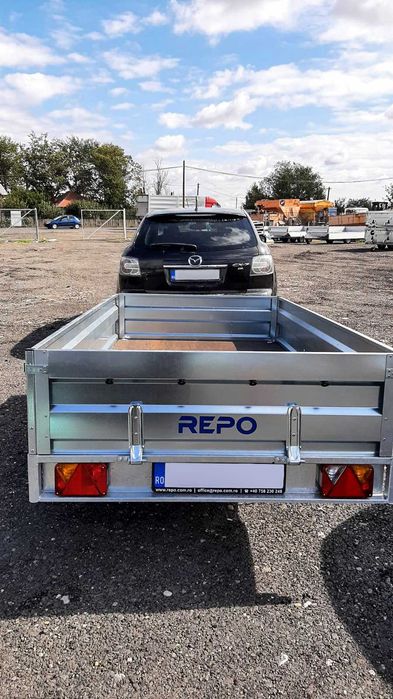 Remorca 750 kg, Remorca Repo, carte RAR inclusa, remorca ATV