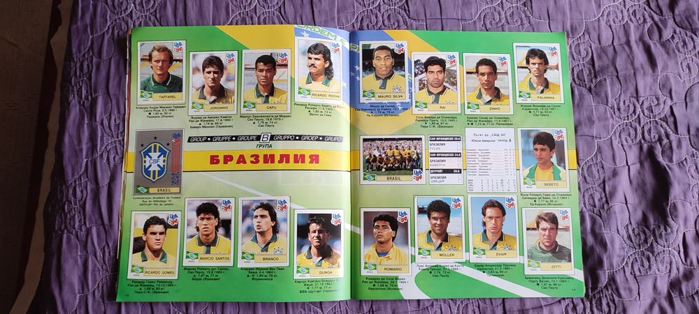 Албум със стикери САЩ 94