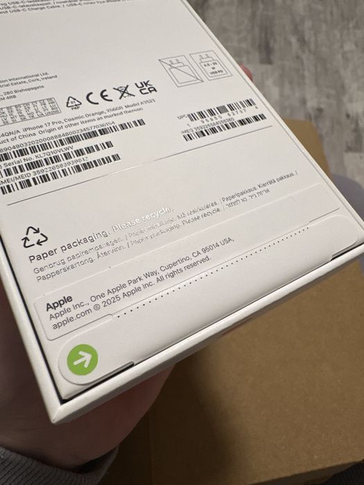 Iphone 17 Pro (cosmic orange) 256gb NOU SIGILAT