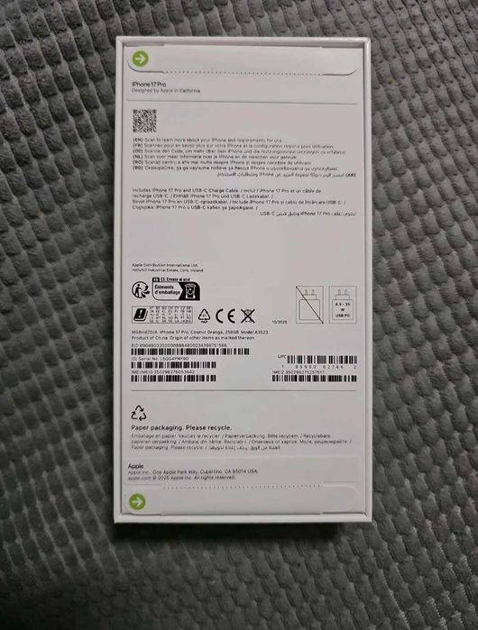 iPhone 17 Pro . Нов!