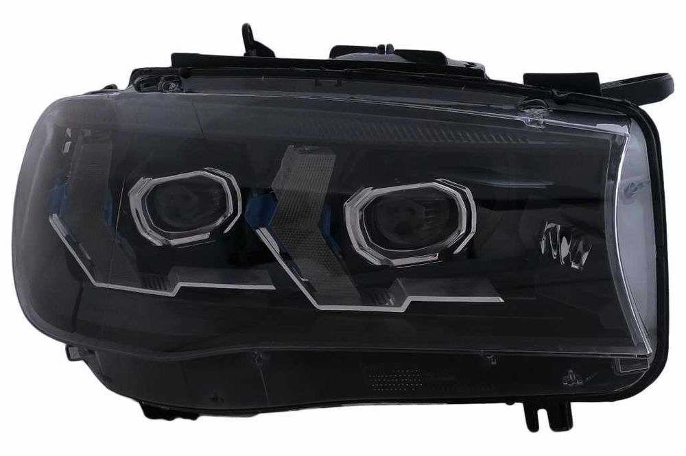 Faruri Full LED BMW X5 F15 (2013-2018) Conv. la G05 Look Negru