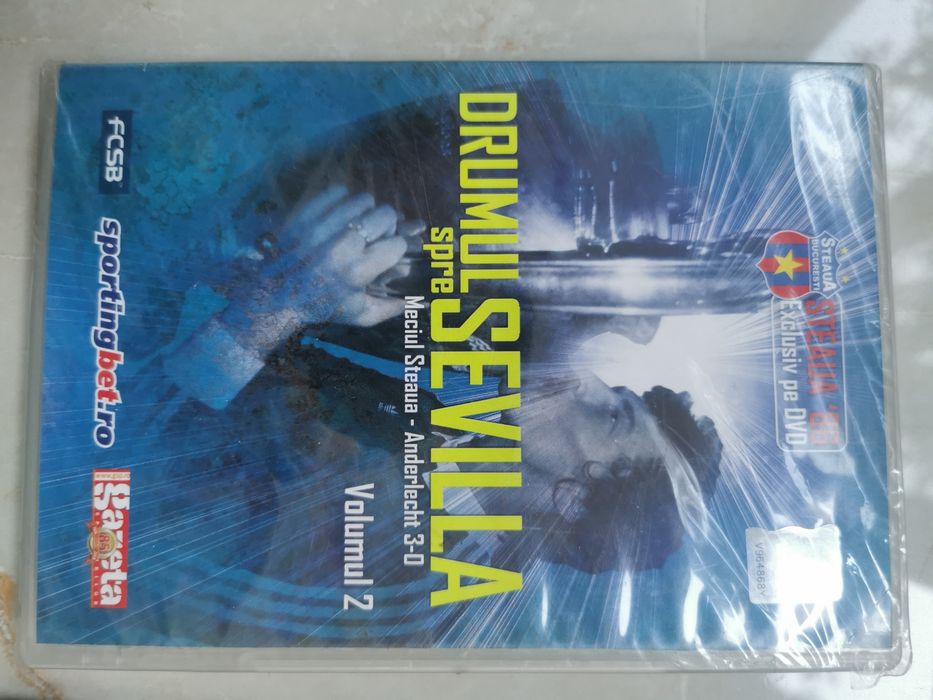 Dvd Steaua  București Drumul spre Sevilia