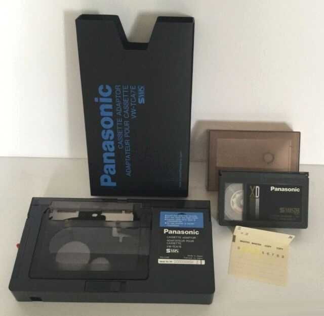 Caseta adaptor VHS video