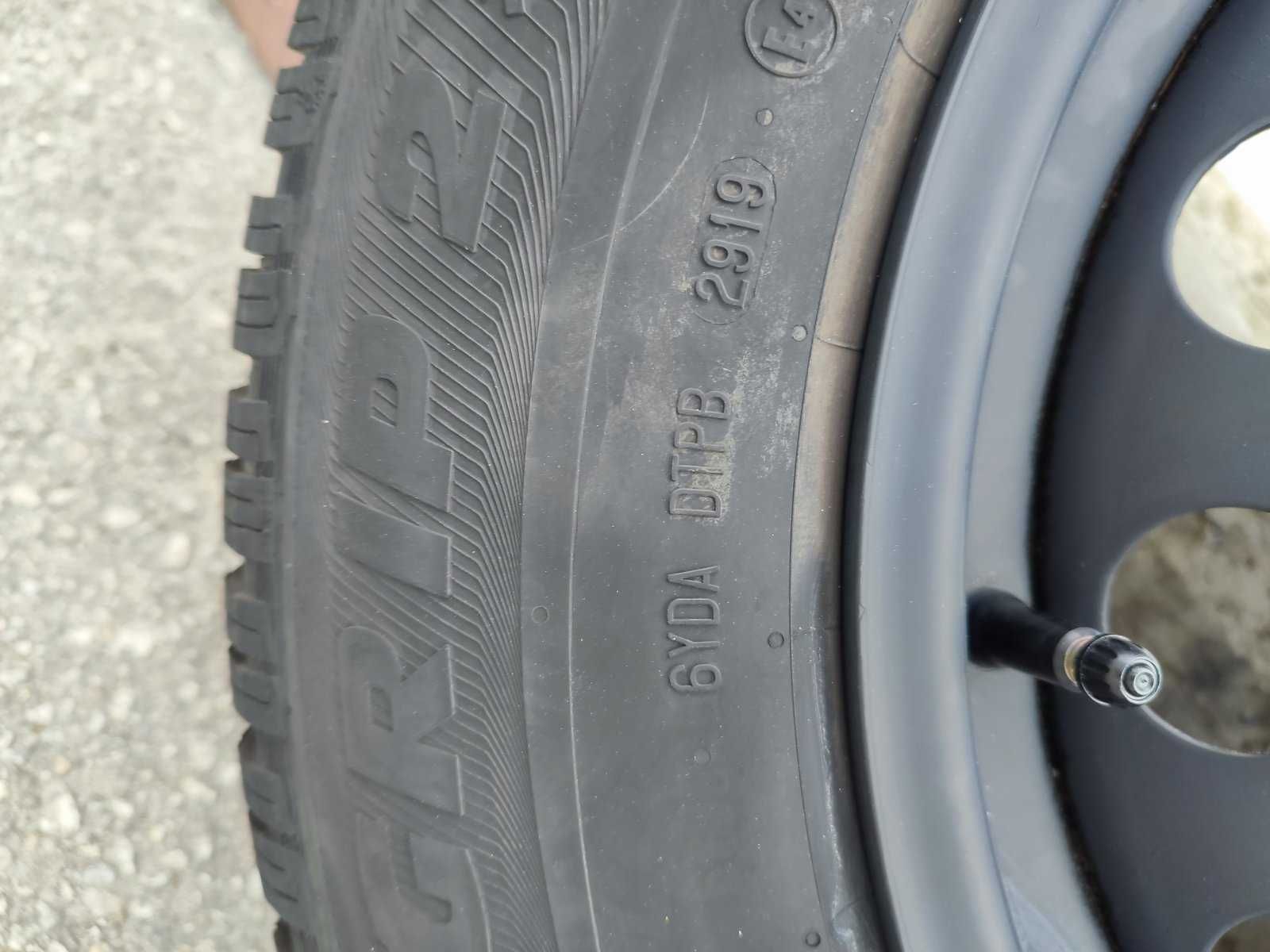 269 - 4бр. Стоманени джанти 16'' 5x108 с гуми 215/70R16 Opel