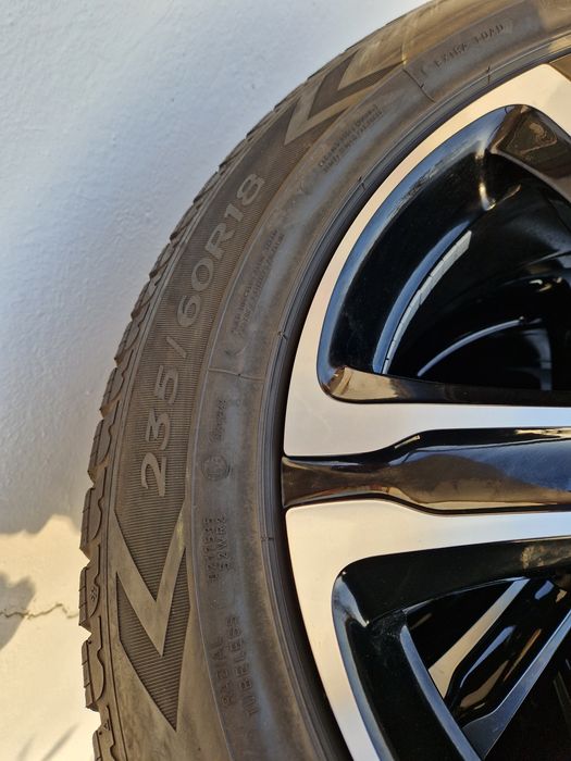 Jante Bi.colore Mercedes Glc anvelope iarna 235 60 18