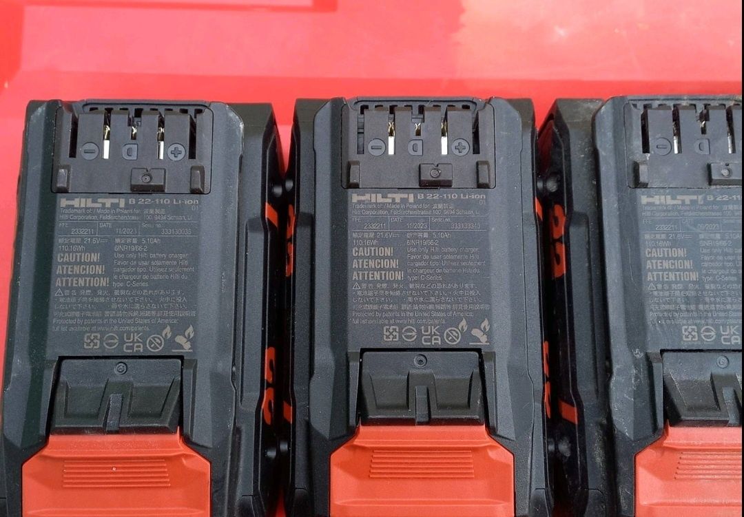 Hilti TE4 22 Перфоратор SF4 22Винтоверт AG 5D 22 Ъглошлайф SL 2-22 Раб