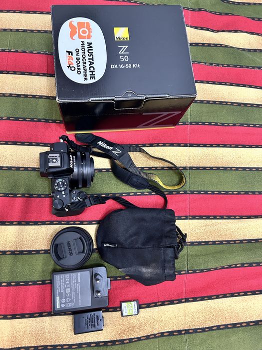 Vand kit Nikon Z 50 in stare foarte buna