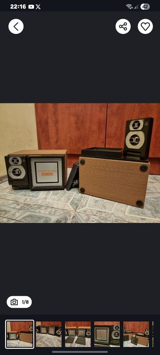 PROBA AV Boxe audio Philips Sound Series 2000 Upgrade 4ohm70w