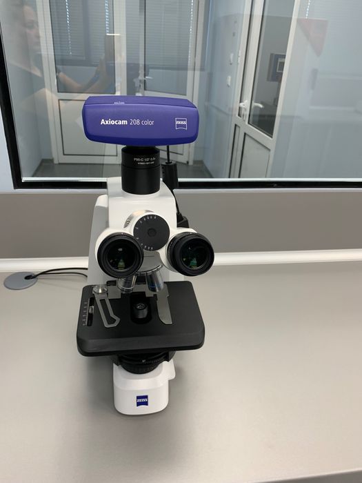 Микроскоп ZEISS с камера чисто нов
