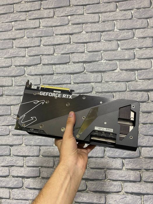 Aorus Master RTX 3080ti 12Gb GDDR6 Kuchli sovutish tizimi