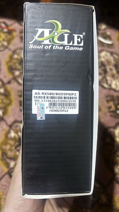 RTX580/8GB sotiladi