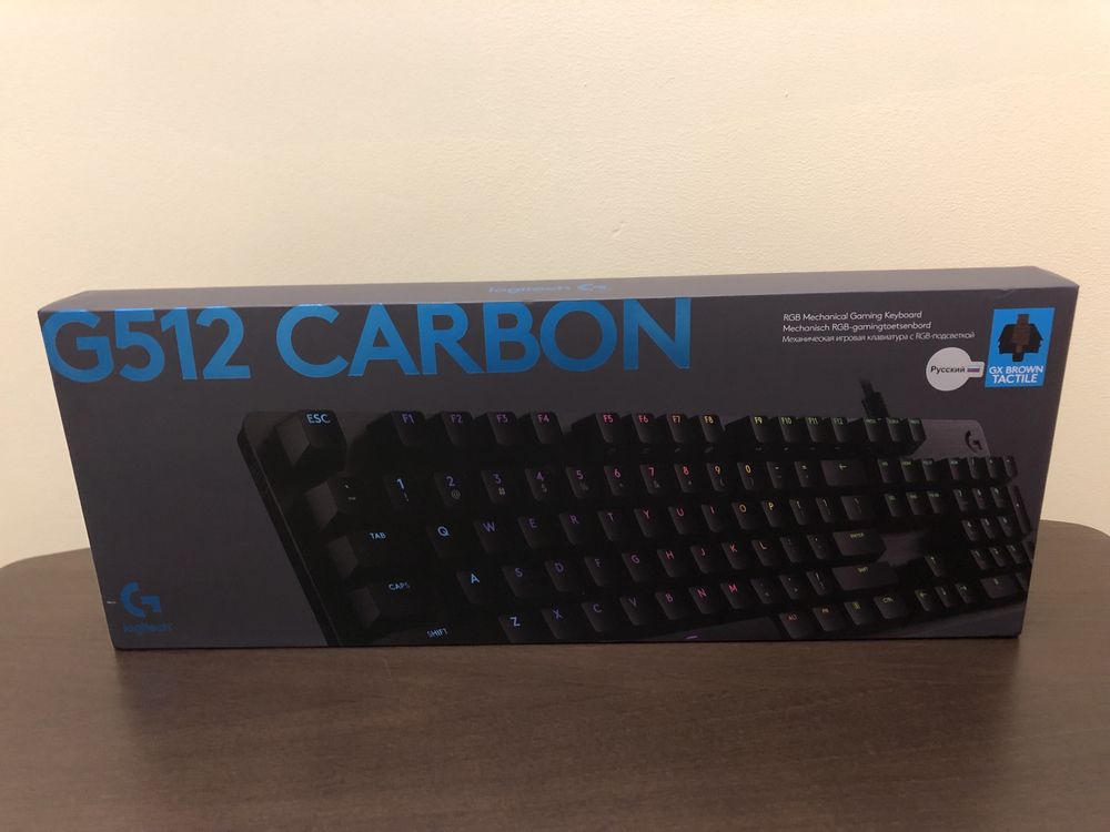 Клавиатура проводная Logitech G512 carbon
