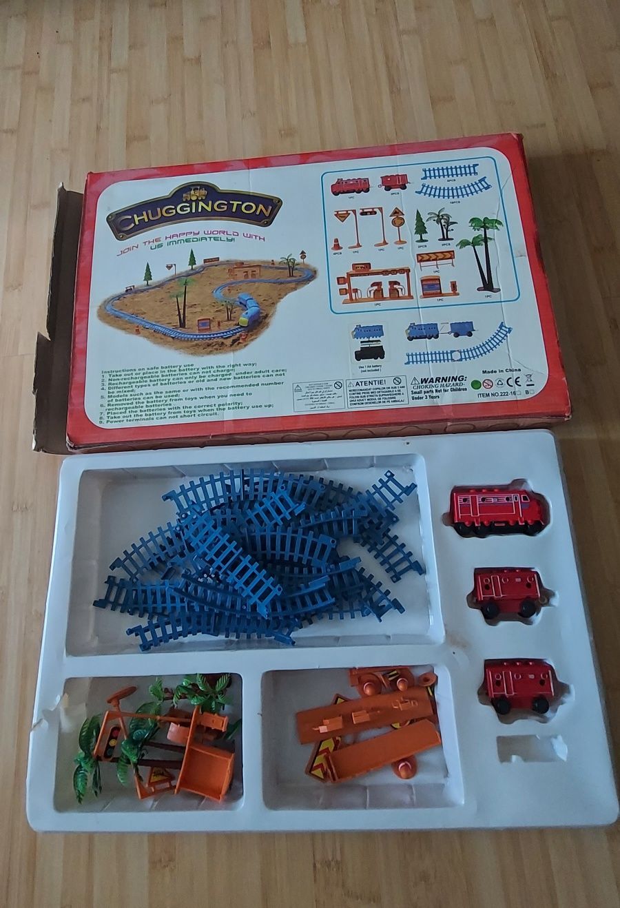 Trenuleț cu șină Chuggington