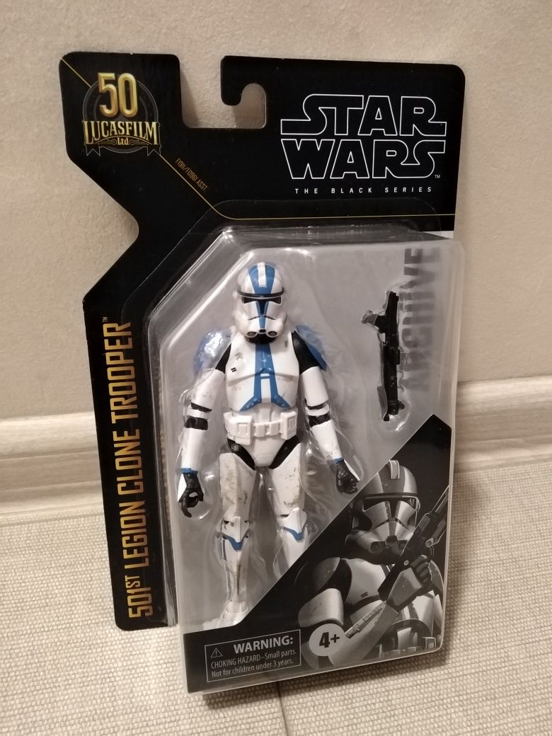 Figurine Star Wars - Clone Commander Bly + 501st Legion Clone Trooper