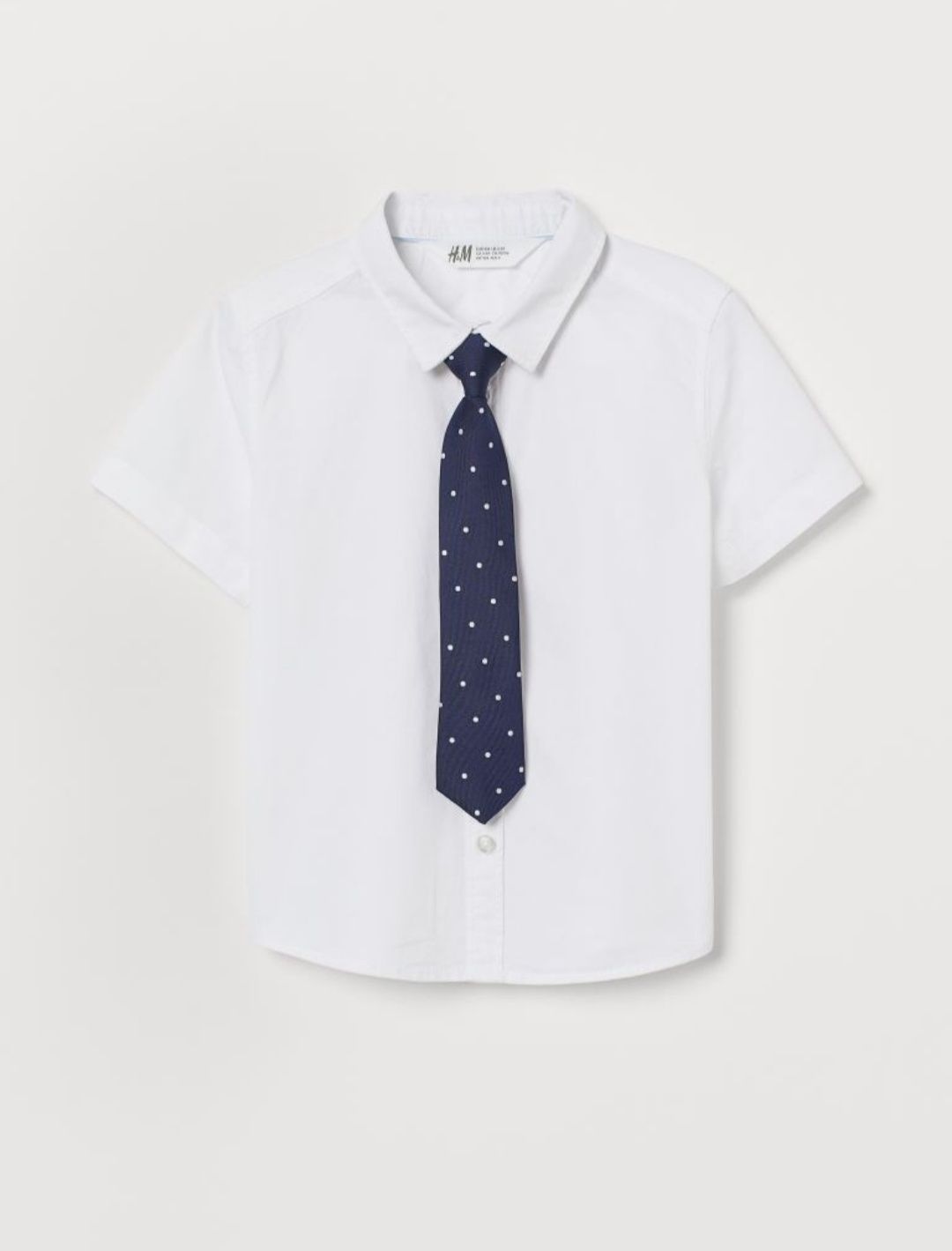 Рубашка с галстуком для мальчиков от бренда H&M